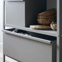 House Doctor Bücherschränke Und Regale|Bücherschränke Und Regale|Aufbewahrung für Regaleinheit, HDRack, Grau