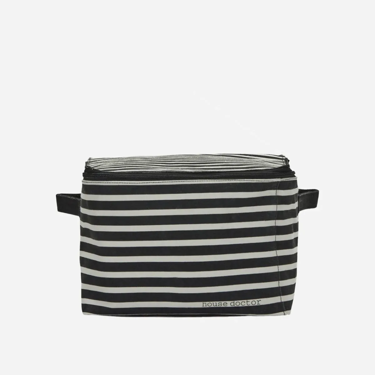 House Doctor Aufbewahrung|Aufbewahrung|Aufbewahrung, HDCanva, Schwarz/Off-Weiß