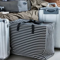 House Doctor Aufbewahrung|Aufbewahrung|Aufbewahrung, HDLeaf, Schwarz/Off-Weiß