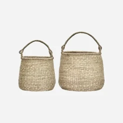 House Doctor Aufbewahrung|Aufbewahrung|Aufbewahrungskorb, HDCesta, Natur