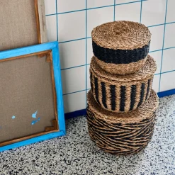 House Doctor Aufbewahrung|Aufbewahrung|Aufbewahrungskorb, HDCesto, Bunt