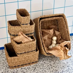 House Doctor Aufbewahrung|Aufbewahrung|Aufbewahrungskorb, HDSquares, Natur