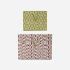 House Doctor Aufbewahrung|Aufbewahrungsschachteln, HDKeep, Rot;Khaki