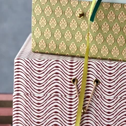 House Doctor Aufbewahrung|Aufbewahrungsschachteln, HDKeep, Rot;Khaki