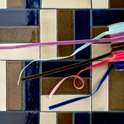 House Doctor Verpackung|Band, HDVelvet, Blau;Koralle;Dunkelgrün;Lila;Hellblau