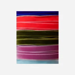 House Doctor Verpackung|Band, HDVelvet, Blau;Koralle;Dunkelgrün;Lila;Hellblau