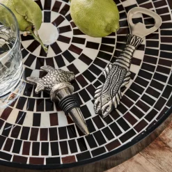 House Doctor Cocktailzubehör|Cocktailzubehör|Bar-Zubehör, HDFish, Antik-Silber