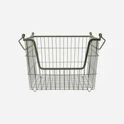 House Doctor Aufbewahrung|Aufbewahrung|Basket, HDTaw, Army green