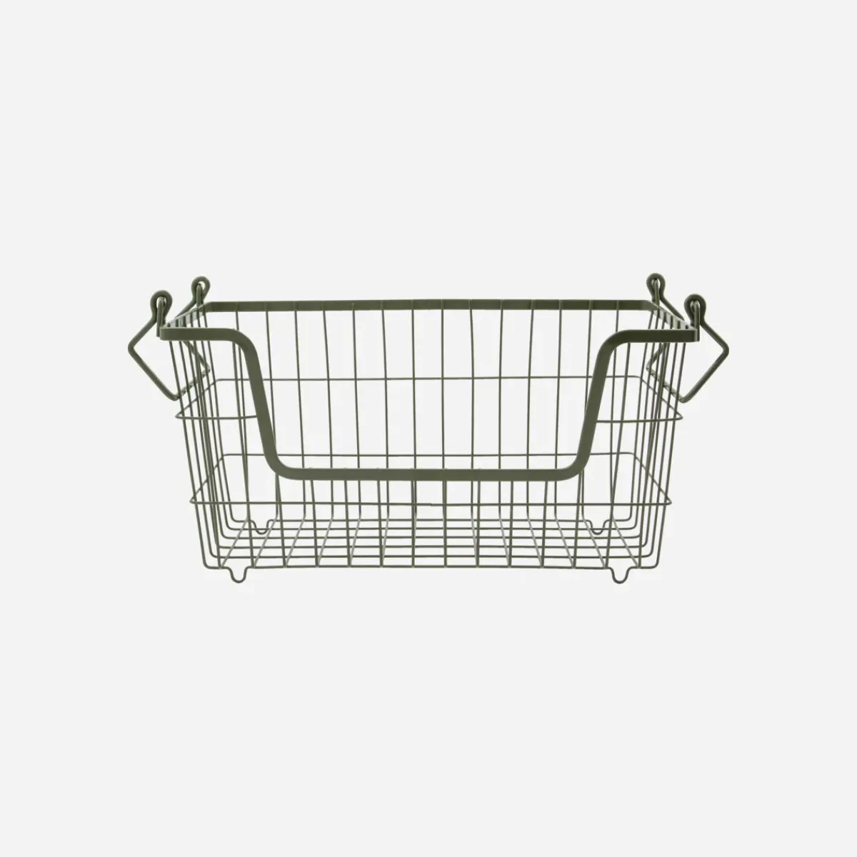 House Doctor Aufbewahrung|Aufbewahrung|Basket, HDTaw, Army green