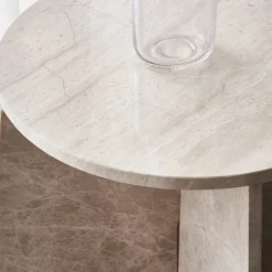 House Doctor Beistelltische Und Nachttische|Beistelltische Und Nachttische|Beistelltisch, HDMarb, Beige