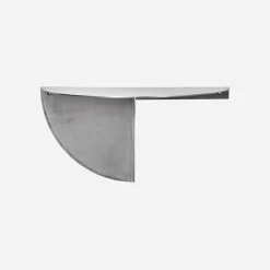 House Doctor Beistelltische Und Nachttische|Beistelltische Und Nachttische|Beistelltisch, HDMega, Gebürstetes Silber-Finish