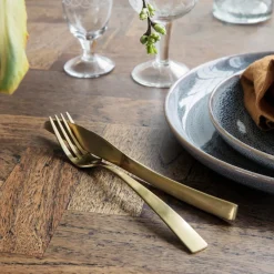 House Doctor Geschirr|Geschirr|Besteckset, HDGolden, Gold