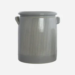 House Doctor Heimdekor|Blumentöpfe Und Übertöpfe|Blumenkasten, Pottery M, Hellgrau