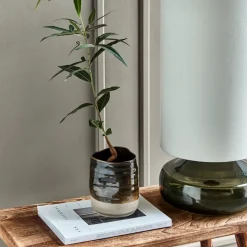 House Doctor Heimdekor|Blumentöpfe Und Übertöpfe|Blumentopf, HDHappy, Schwarz