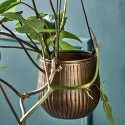 House Doctor Heimdekor|Blumentöpfe Und Übertöpfe|Blumentopf, HDPlan, Gold