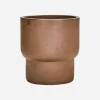 House Doctor Blumentöpfe|Blumentöpfe|Blumentopf, HDTerra, Antikes Braun