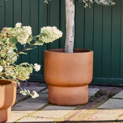 House Doctor Blumentöpfe|Blumentöpfe|Blumentopf, HDTerra, Antikes Braun