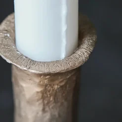 House Doctor Heimdekor|Teelichthalter Und Kerzenständer|Candle holder, HDTicca, Antique gold