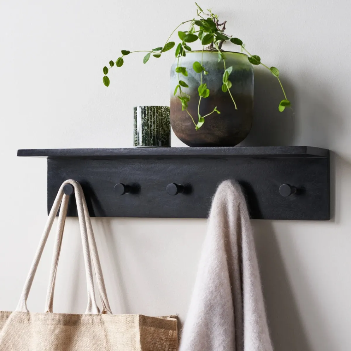 House Doctor Aufbewahrung|Aufbewahrung|Coat rack, HDSate, Black
