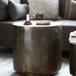 House Doctor Beistelltische Und Nachttische|Beistelltische Und Nachttische|Couchtisch, Rota, Antikes Messing