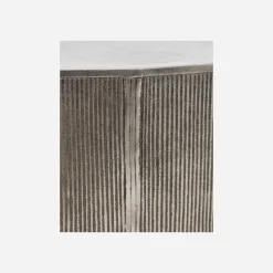 House Doctor Beistelltische Und Nachttische|Beistelltische Und Nachttische|Couchtisch, Rota, Gebürstetes Silber