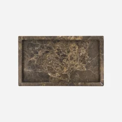 House Doctor Badezimmeraccessoires|Aufbewahrung Im Badezimmer|Deko-Tablett, HDAble, Braun