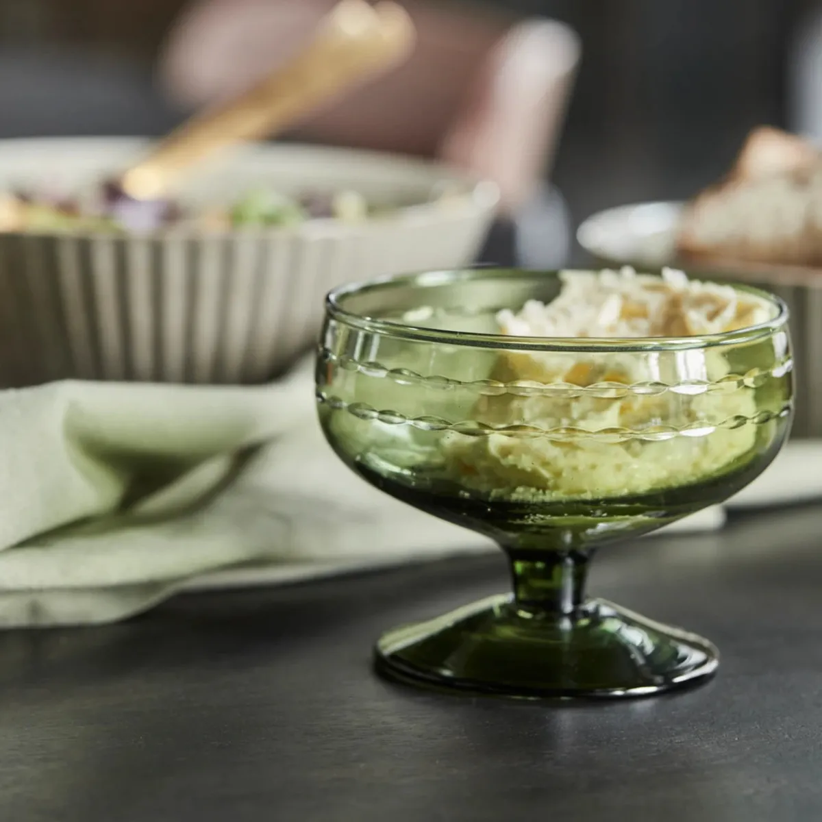 House Doctor Table Setting|Geschirr|Dessert bowl, HDVintage, Green