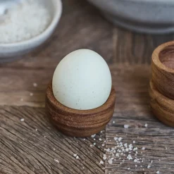 House Doctor Geschirr|Geschirr|Eierbecher, HDWood, Natur