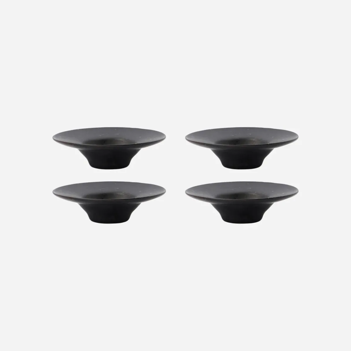 House Doctor Geschirr|Geschirr|Eierbecher, Pion, Schwarz/Braun