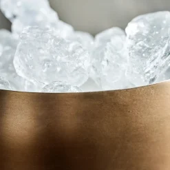 House Doctor Cocktailzubehör|Cocktailzubehör|Eiskübel, HDBaar, Antikes Messing-Finish