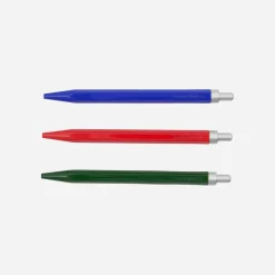 House Doctor Papier|Feder mit schwarzer Tinte, HDClick, Blau;Rot;Grün