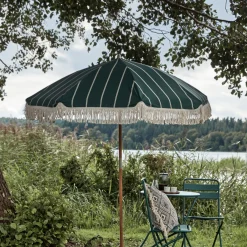 House Doctor Outdoor-Deko|Outdoor-Deko|Garden umbrella, HDBlock, Green