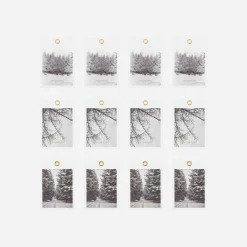 House Doctor Christmas Giftwrapping|Geschenkanhänger, HDWinter, Weiß