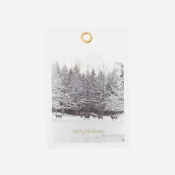 House Doctor Christmas Giftwrapping|Geschenkanhänger, HDWinter, Weiß