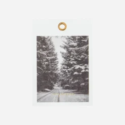 House Doctor Christmas Giftwrapping|Geschenkanhänger, HDWinter, Weiß