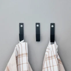 House Doctor Badezimmeraccessoires|Aufbewahrung Im Badezimmer|Haken, Bath, Schwarz