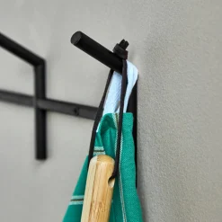 House Doctor Aufbewahrung|Aufbewahrung|Haken, HDParo, Schwarz