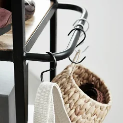 House Doctor Aufbewahrung|Aufbewahrung|Haken, Snap, Schwarz