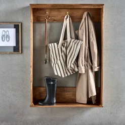 House Doctor Bücherschränke Und Regale|Bücherschränke Und Regale|Hakenleiste, HDBalance, Antikes Braun