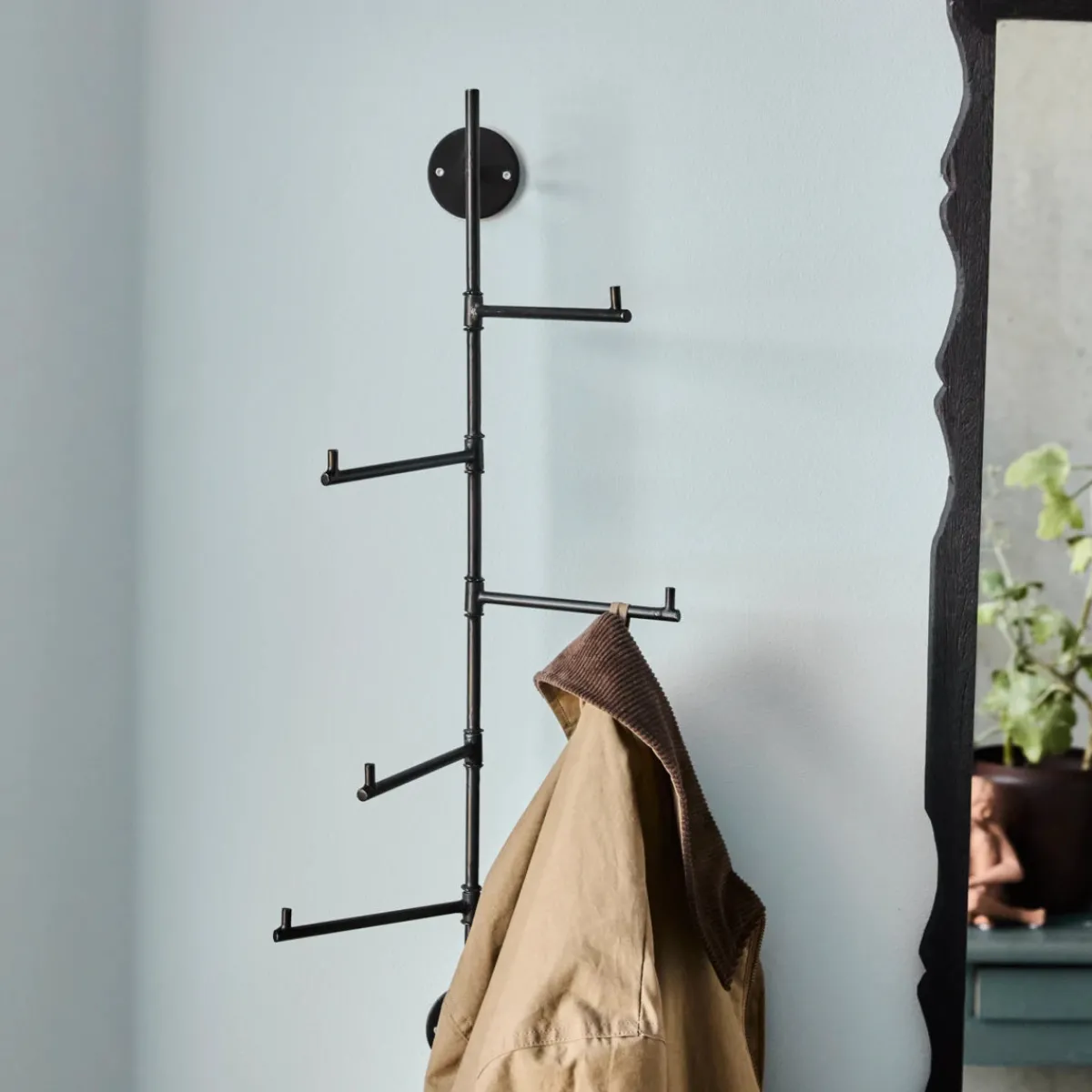 House Doctor Aufbewahrung|Aufbewahrung|Hakenleiste, HDFlex, Schwarz