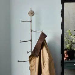 House Doctor Aufbewahrung|Aufbewahrung|Hakenleiste, HDFlex, Silber-Finish