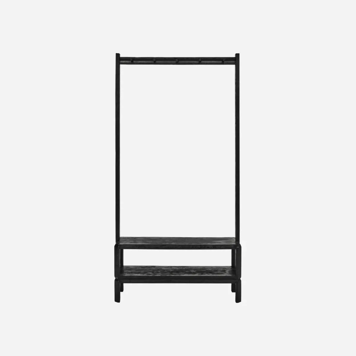 House Doctor Aufbewahrung|Aufbewahrung|Hakenleiste, HDMono, Schwarz