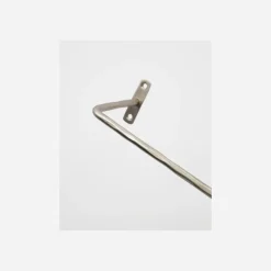 House Doctor Badezimmeraccessoires|Aufbewahrung Im Badezimmer|Handtuchhalter, HDWelo, gebürstetes Silber-Finish