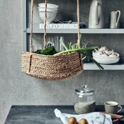 House Doctor Aufbewahrung|Aufbewahrung|Hanging baskets, HDHaan, Natur