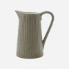 House Doctor Geschirr|Geschirr|Kanne, HDPleat, Grau/braun