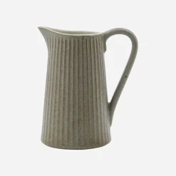 House Doctor Geschirr|Geschirr|Kanne, HDPleat, Grau/braun