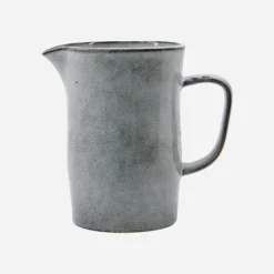 House Doctor Geschirr|Geschirr|Kanne, Rustic, Grau/Blau