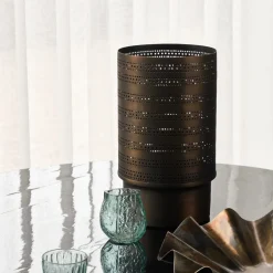 House Doctor Heimdekor|Teelichthalter Und Kerzenständer|Kerzenhalter, HDMesu, Antikbraun