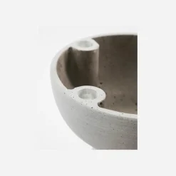 House Doctor Christmas Candle Holders|Kerzenhalter, Marmor, Grau