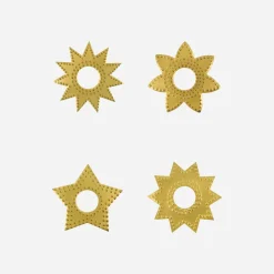 House Doctor Christmas Decor|Kerzenringe, HDRing, Antikes Messing-Finish